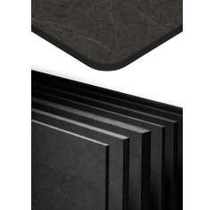 Blat biurka uniwersalny 120x60x1,2cm Szary Kamień