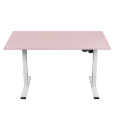 Blat biurka uniwersalny 138x70x1,8 cm Różowy